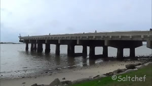 View of the Sidney Lanier pier in Brunswick Ga view of the sidney lanier pier along the brunswick river